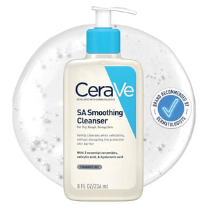 CeraVe SA Smoothing Cleanser for Dry, Rough & Bumpy Skin – 236ml
